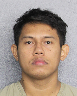 Mug shot of a defendant in a child porn case