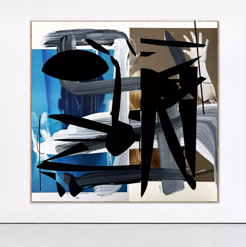 Abstract artwork by Paul Amundarain