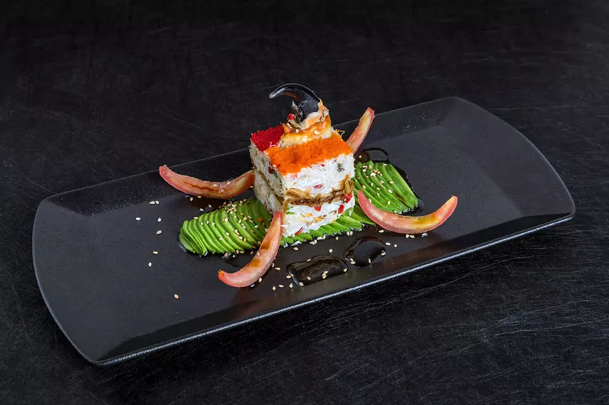a seafood dish