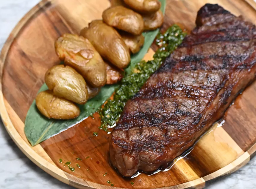a steak