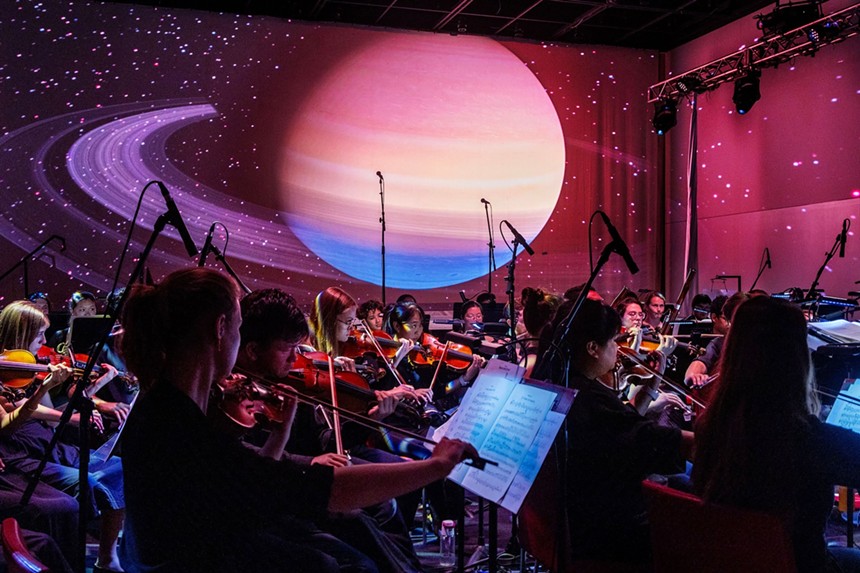A performance of Space Symphony
