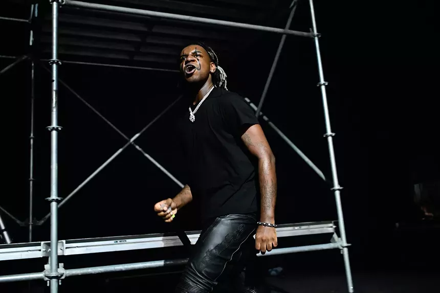 Ken Carson performing on stage at the Fillmore Miami Beach