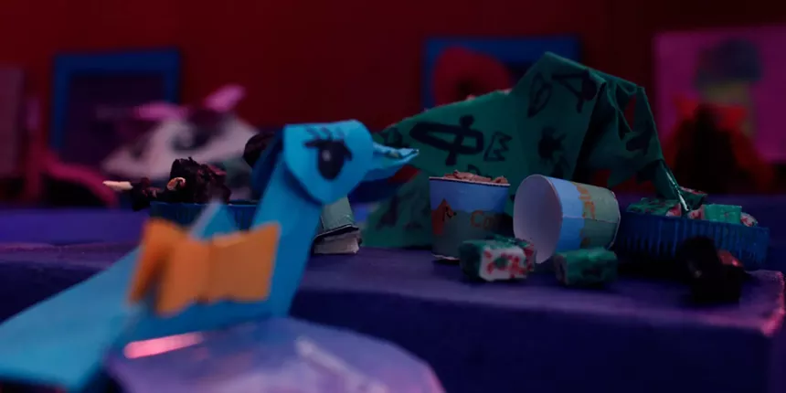 Still from the short film A Swan Story