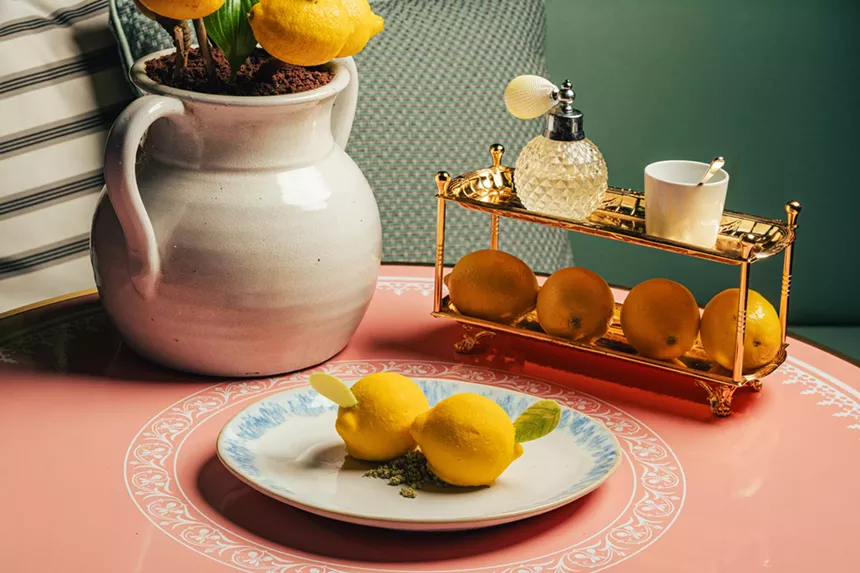 a lemon tree dessert