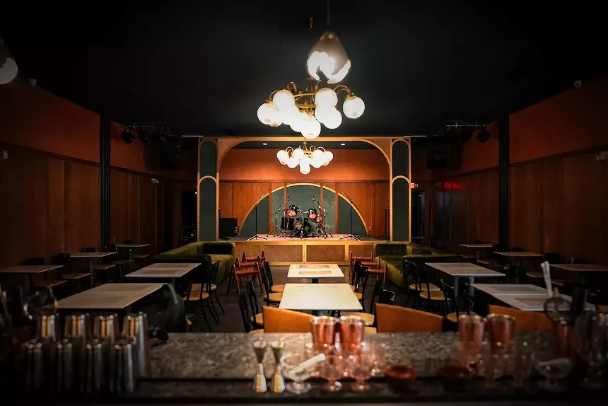 The interior at Hoy Como Ayer