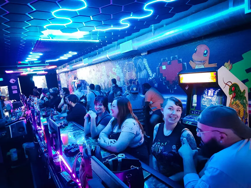 Interior of Tenth Level Tavern