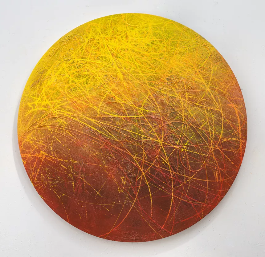 Abstract painting by Jose Parla