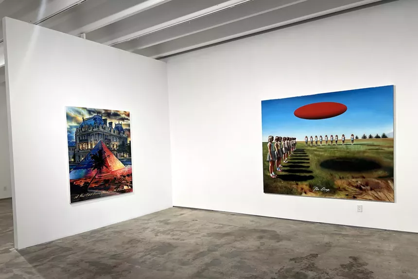 Installation view of "Talking to Computers" at Fredric Snitzer Gallery