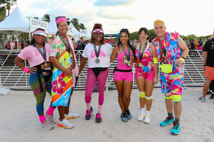 Participants in the Halloween Half Marathon