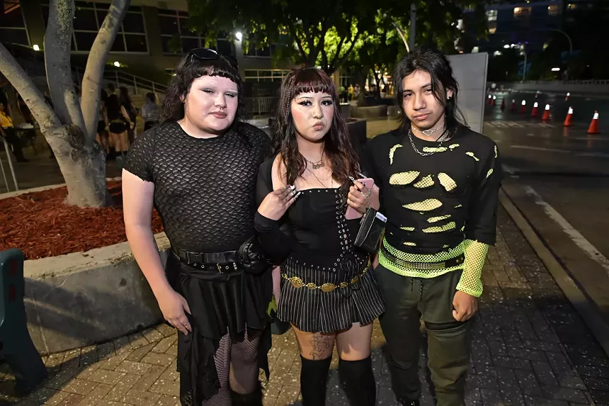 Fans at the Sweat Tour at the Kaseya Center in Miami