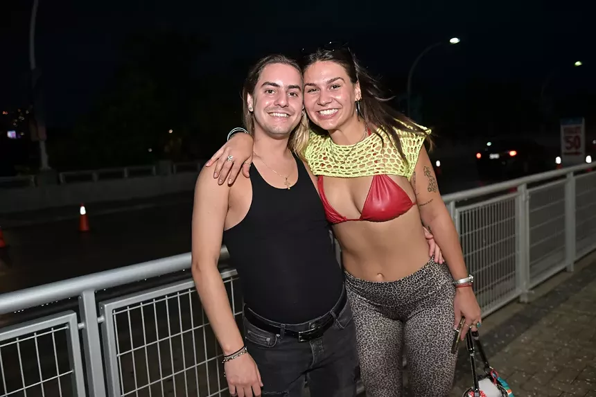 Fans at the Sweat Tour at the Kaseya Center in Miami