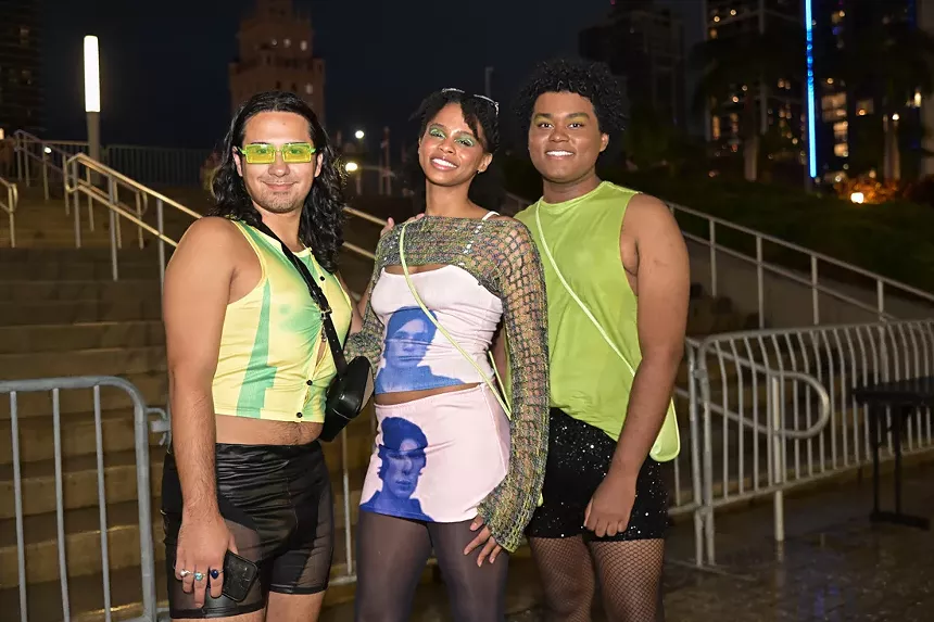 Fans at the Sweat Tour at the Kaseya Center in Miami
