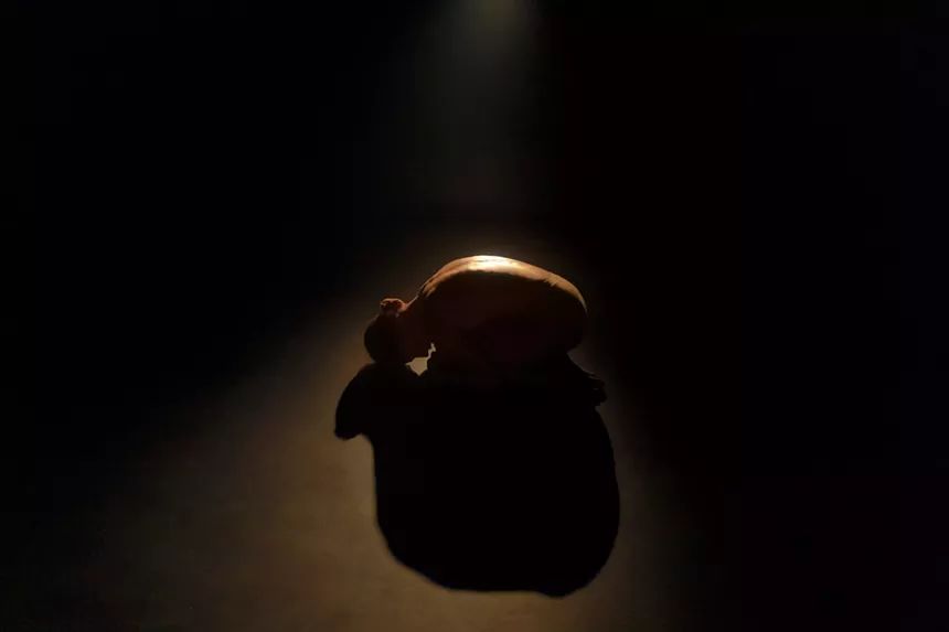 Still from "In my center, a cyborg seed"