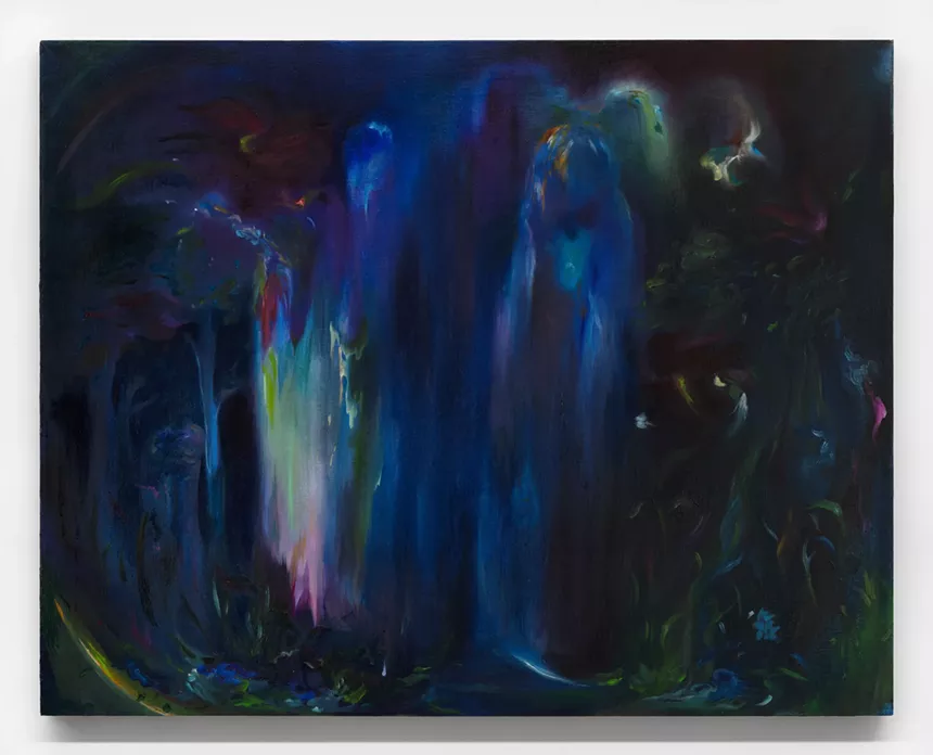 Abstract painting by Melissa Wallen