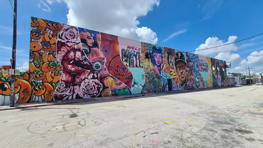 Mural by MSG Crew in Wynwood