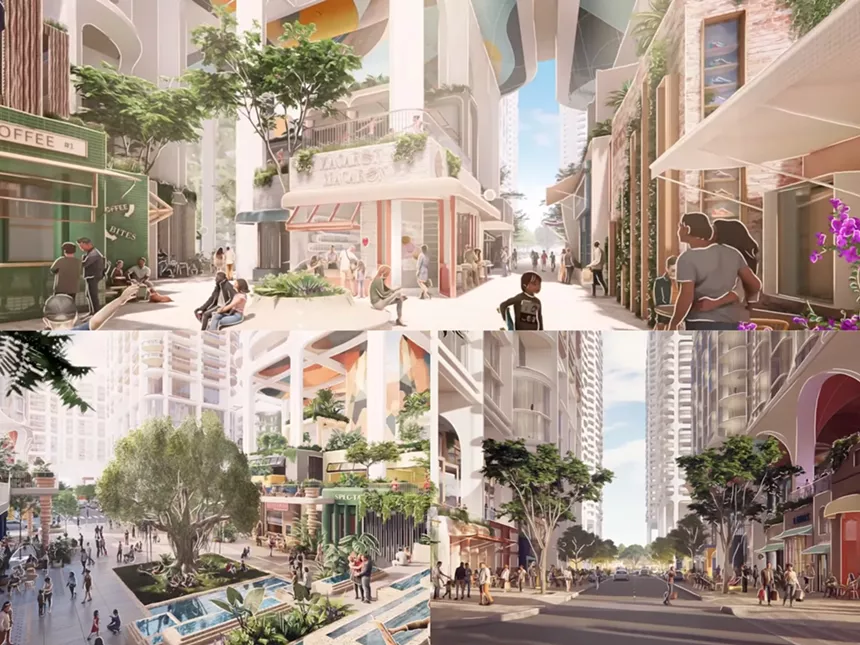 illustrations of the proposed plans