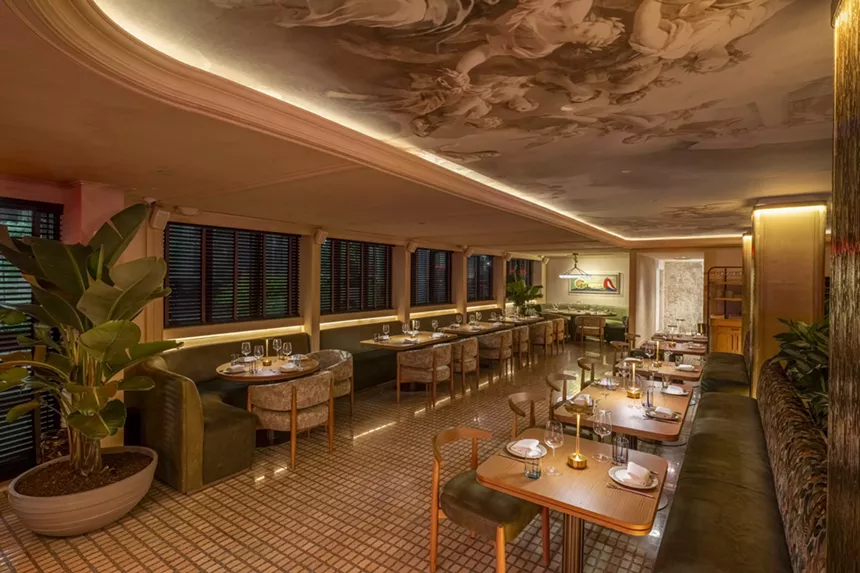 interior of restaurant
