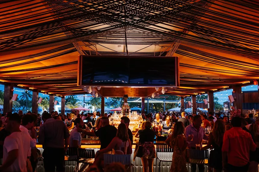 The bar at Regatta Grove in Miami