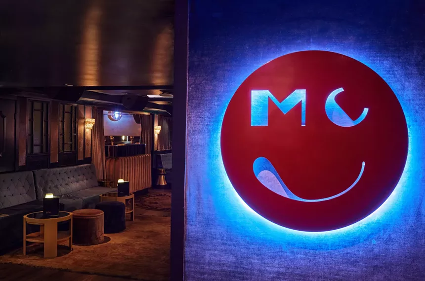 Interior of Medium Cool bar in Miami Beach