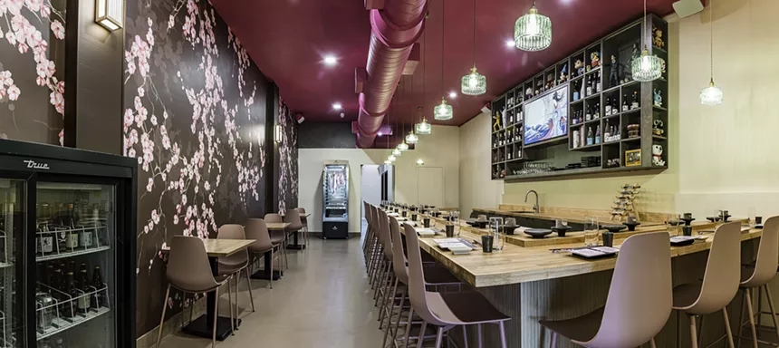 interior of the restaurant