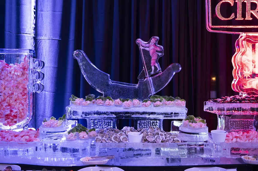 seafood tower