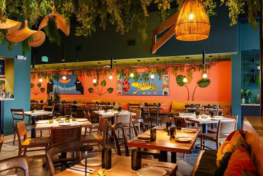 interior of restaurant