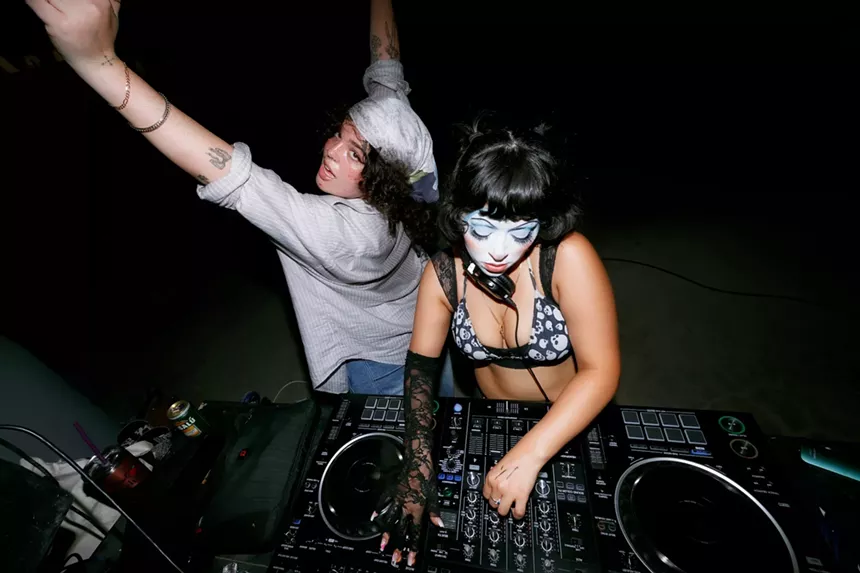 DJs at OurMaket at Lot 11 Skatepark in Miami