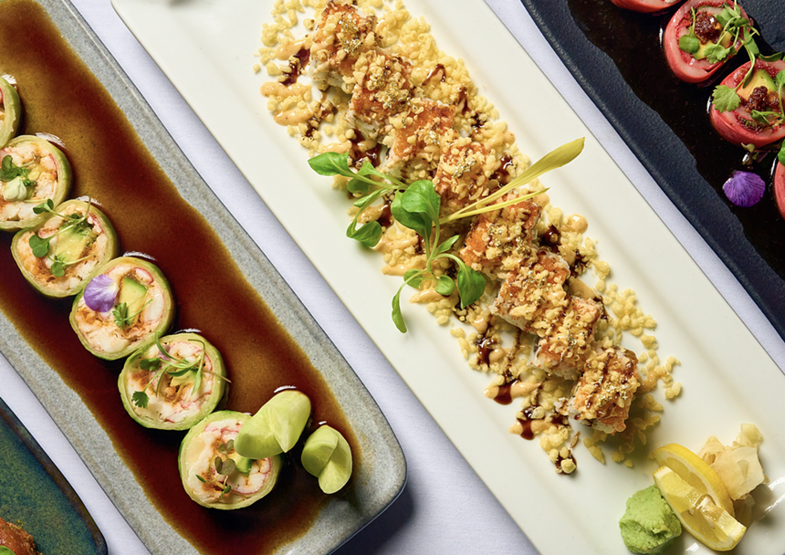 sushi rolls