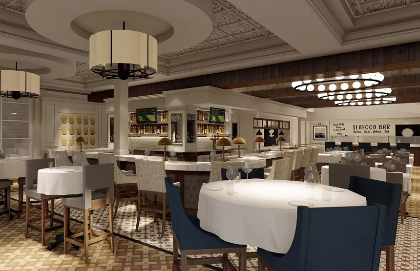 interior of restaurant