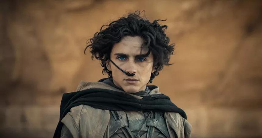 Still of Timothée Chalamet in Dune: Part Two