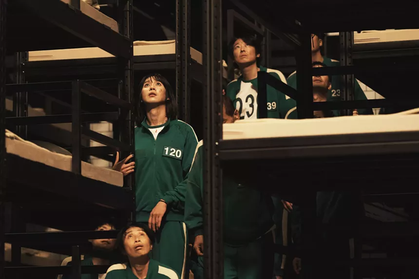 Still of Park Sung-hoon in Squid Game 2