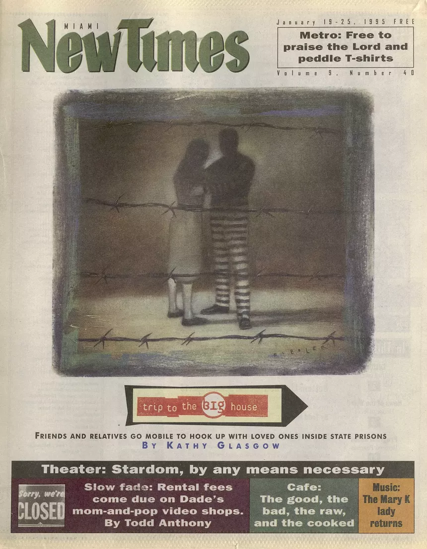the cover of the January 19-25, 1995 issue of Miami New Times