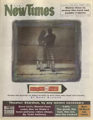 the cover of the January 19-25, 1995 issue of Miami New Times