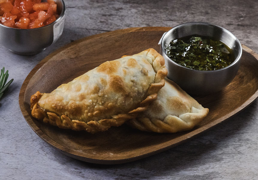 empanadas on a plate