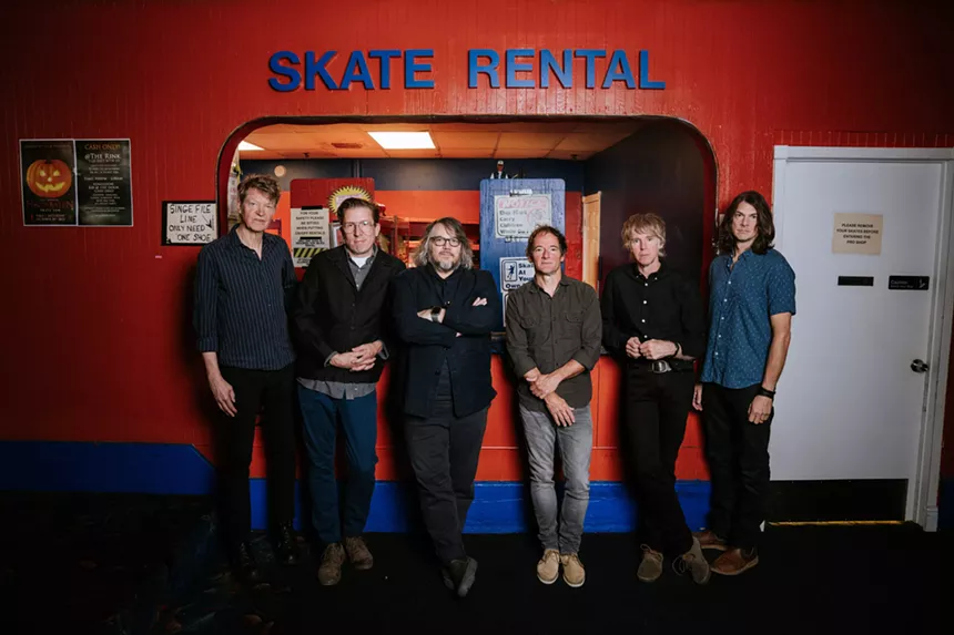 Portrait of the members of Wilco