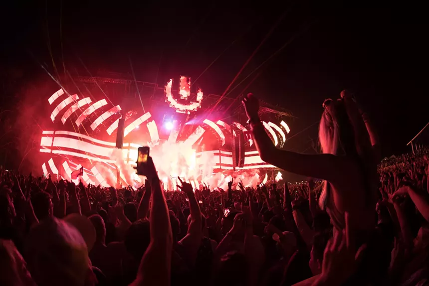 Axwell & Ingrosso onstage at Ultra Music Festival
