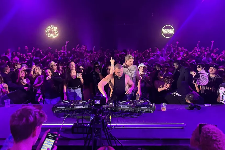 DJ Flirty 800 at Boiler Room in Miami