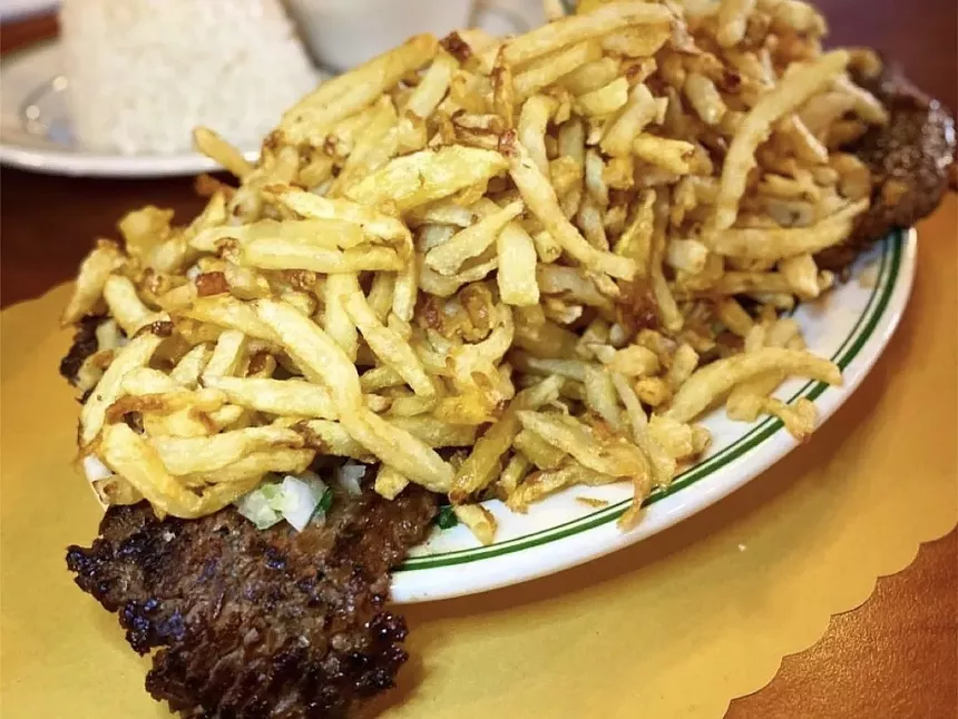 A plate of food
