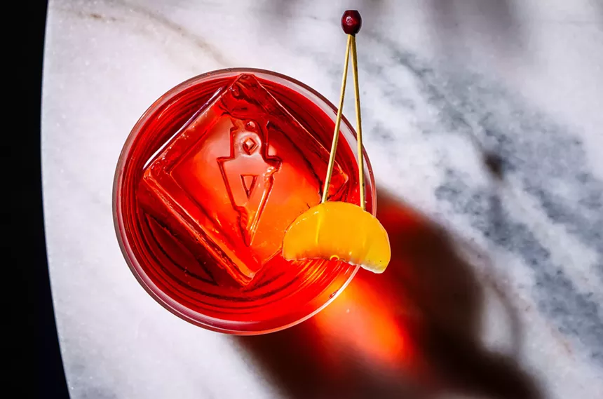 a red drink
