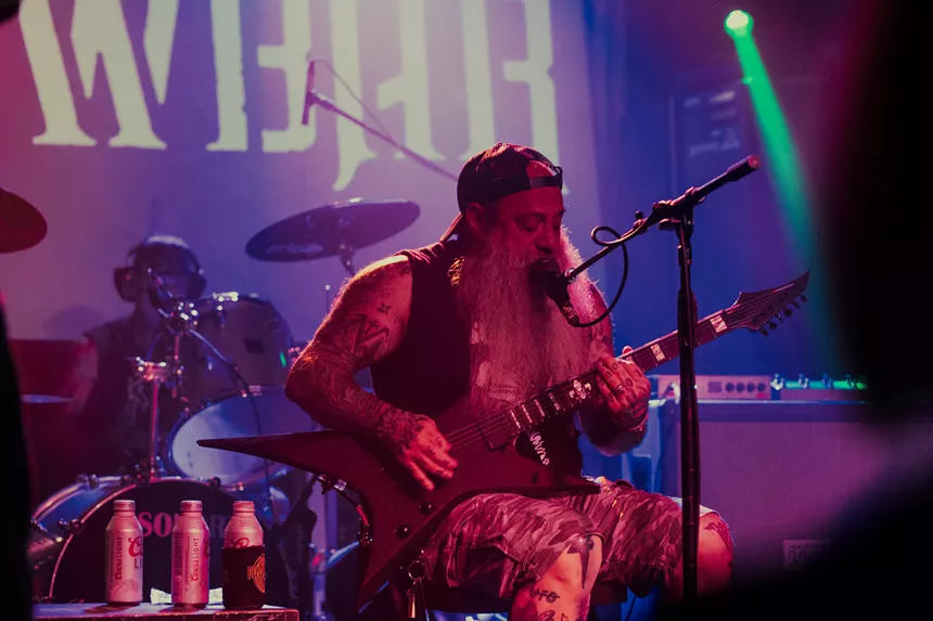 Crowbar singer/guitarist Kirk Windstein.