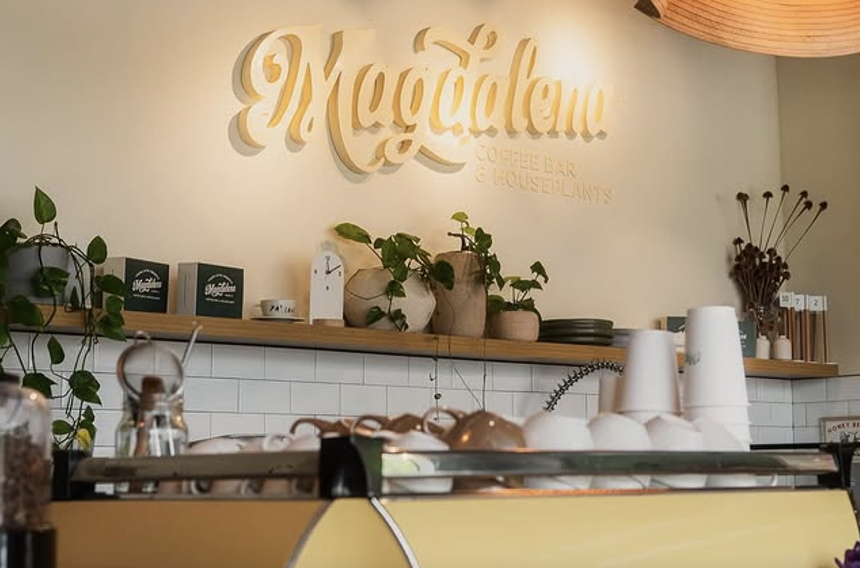 inside of a coffee shop