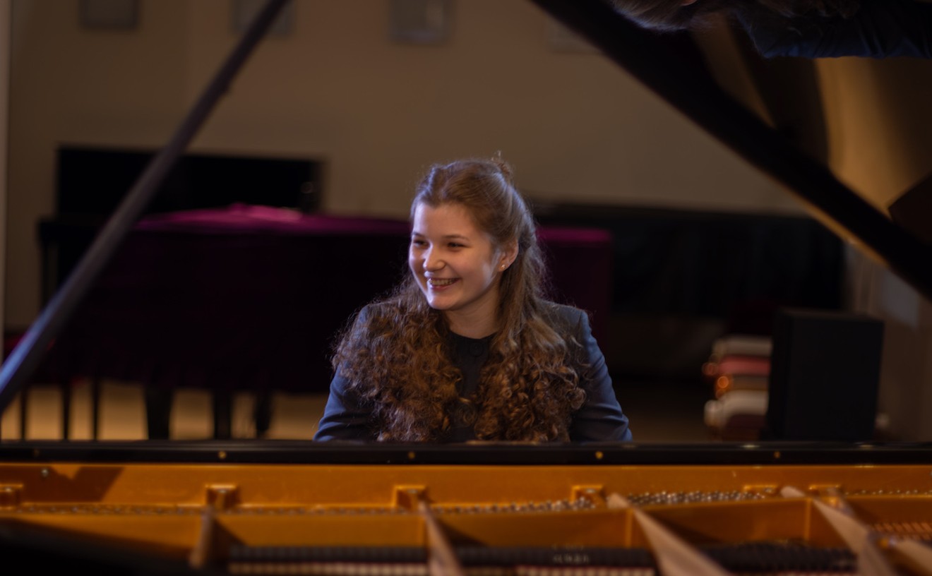 Khrystyna Mykhailichenko, a 16-year-old Ukrainian refugee, will perform in a program of Young Virtuosos.