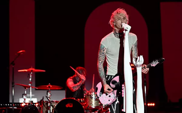 Machine Gun Kelly (and Megan Fox) Turned Up for Audacy Beach Festival