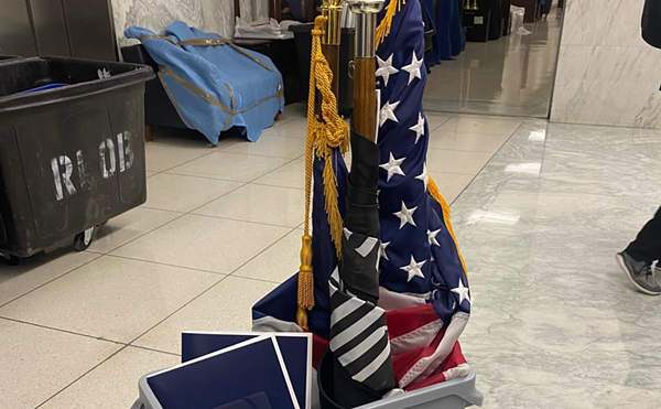 Trashed American Flag Sparks Capitol Hill Kerfuffle