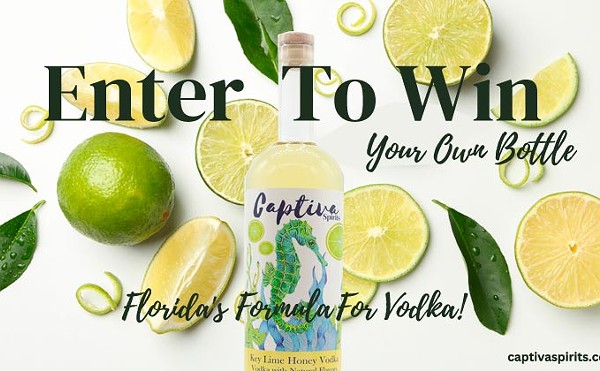 Enter To Win a Bottle of Key Lime Honey Vodka!