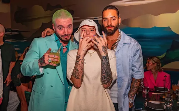 Eyes on Miami: Becky G, J Balvin, Lewis Hamilton, Simu Liu, and Others