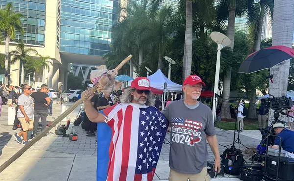 The Circus Is in Town: Crowds Gather in Miami for Trump Arraignment