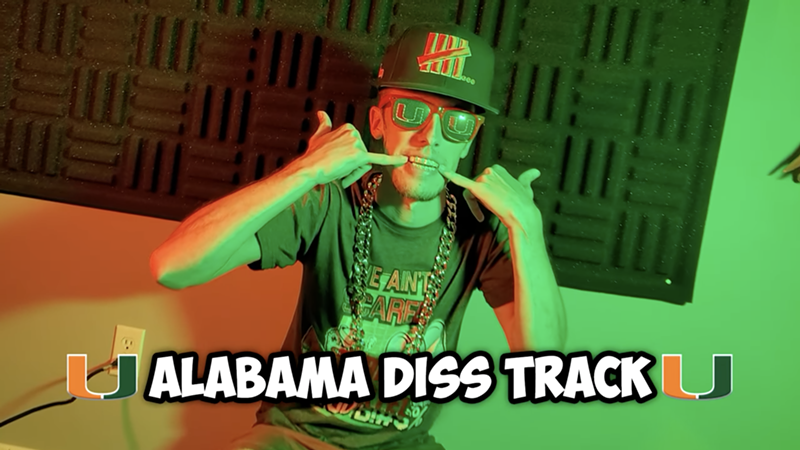 Alabama Football Diss Track Released on YouTube by UM Fan Coach Coop | Miami  New Times