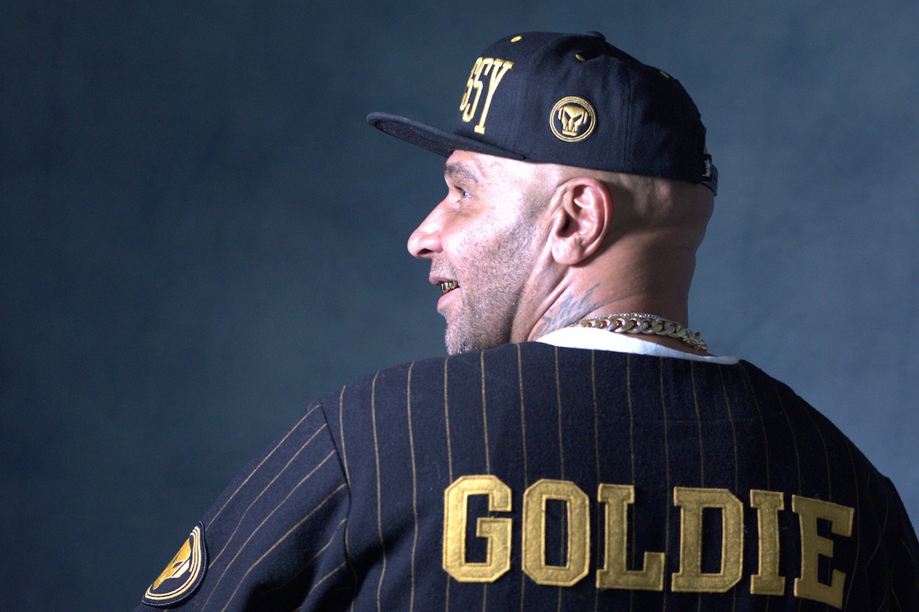 Goldie spins at 1-800-Lucky on Saturday, October 15.