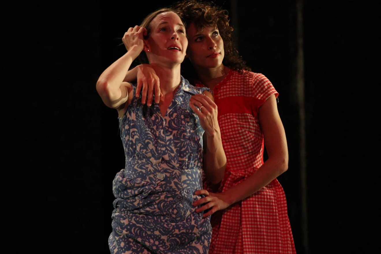 Adele Myers and Diana Deaver in Is That All There Is, which will be performed at Miami Dances on Saturday, May 19.